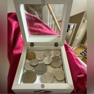 Wedding Unity Coins In Box Made In Italy From The Vatican New Authentic Arras